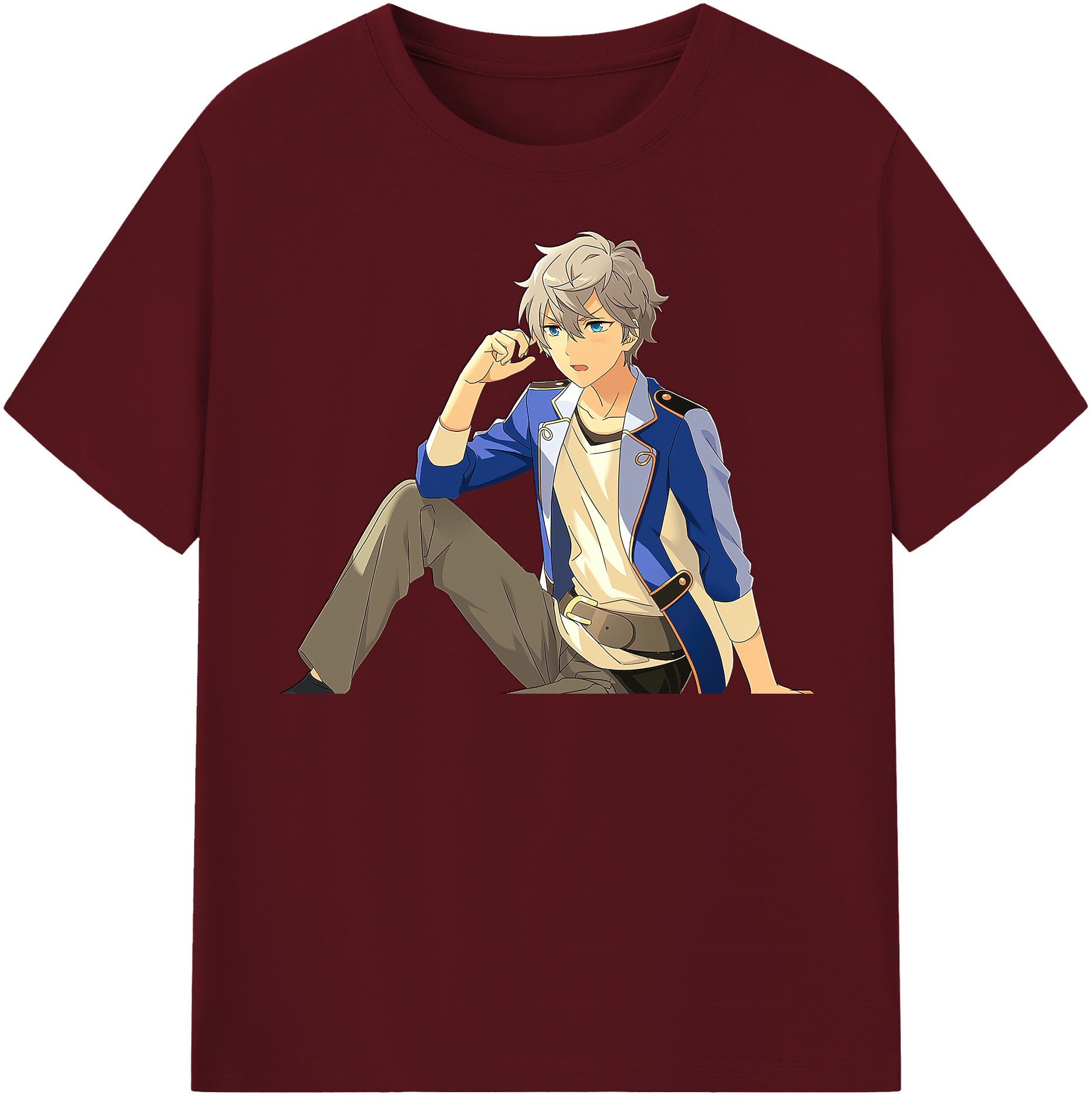 （画像用） あんさんぶるスターズ! Ensemble Stars 綿100％半袖Tシャツ（フロントプリント）